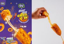 CU X Super Ring Perkenalkan Kolaborasi Cheezy Corn Unik! Gabungan Snek Popular Dari Korea & Malaysia