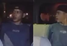 Lelaki Ditangkap Sebab Mencuri, Selamba Berak Dalam Kereta Polis