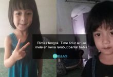 Rimas Rambut Panjang & Tak Kemas, Pengasuh Potong Rambut Anak Tanpa Izin