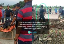 ‘Arwah Jatuh Tersembam Betul-Betul Di Sebelah Liang Lahad Rakan Baiknya’