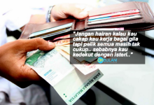 ‘Isteri Tak Minta RM2k Sebulan Pun’- Ini Sebab Kenapa Nafkah Isteri Harus Dijaga Oleh Para Suami