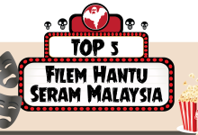 Infographic : Top 5 Filem Hantu Seram Malaysia