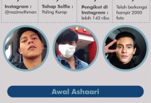 Infographic : Top 5 Selebriti Raja Selfie Di Instagram