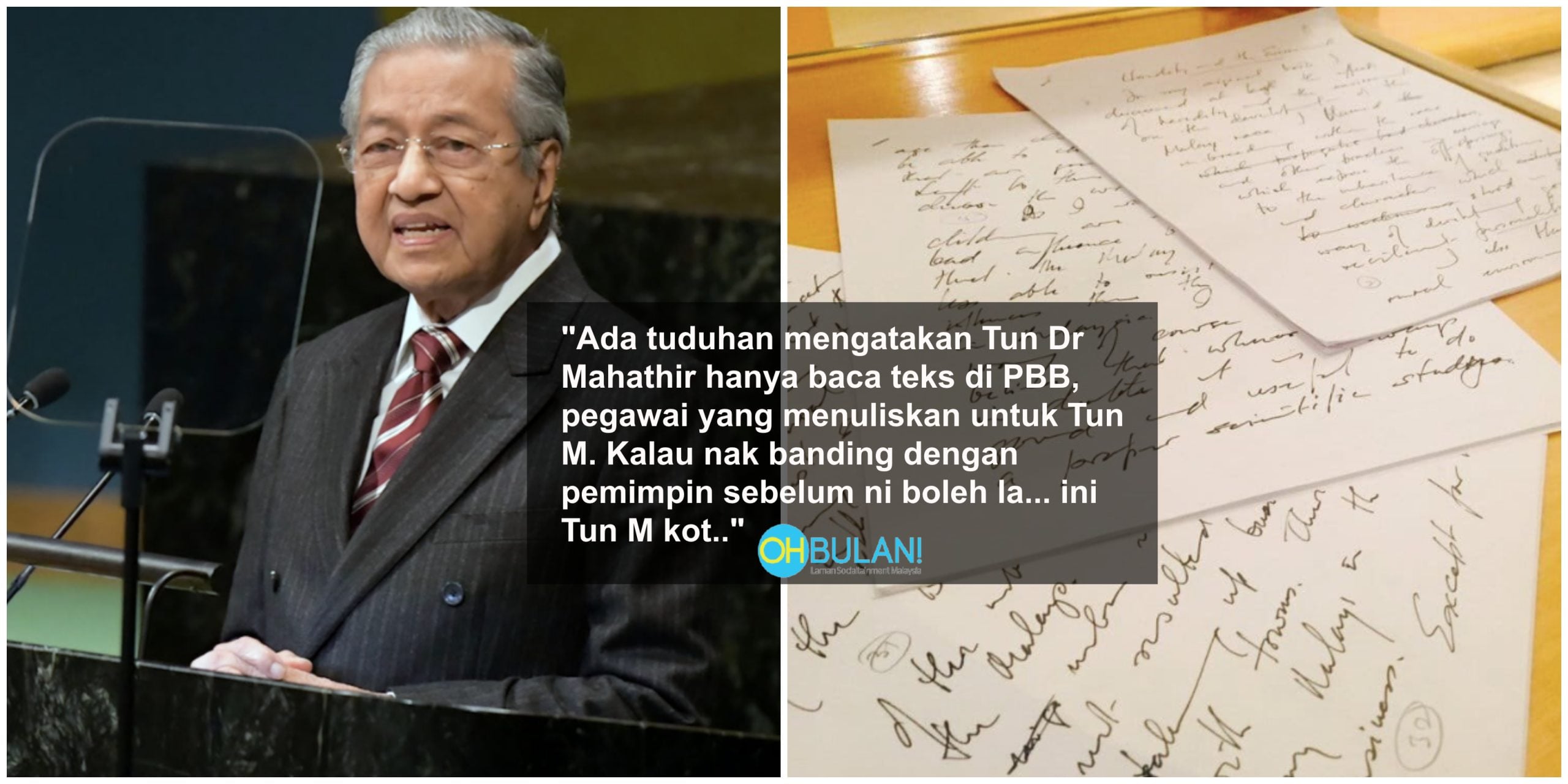 ‘Jangan Buat Cerita Lawak Boleh Tak’- Perdana Menteri ‘Dituduh’ Baca Teks, Ini Respon Pegawai Khas Beliau..