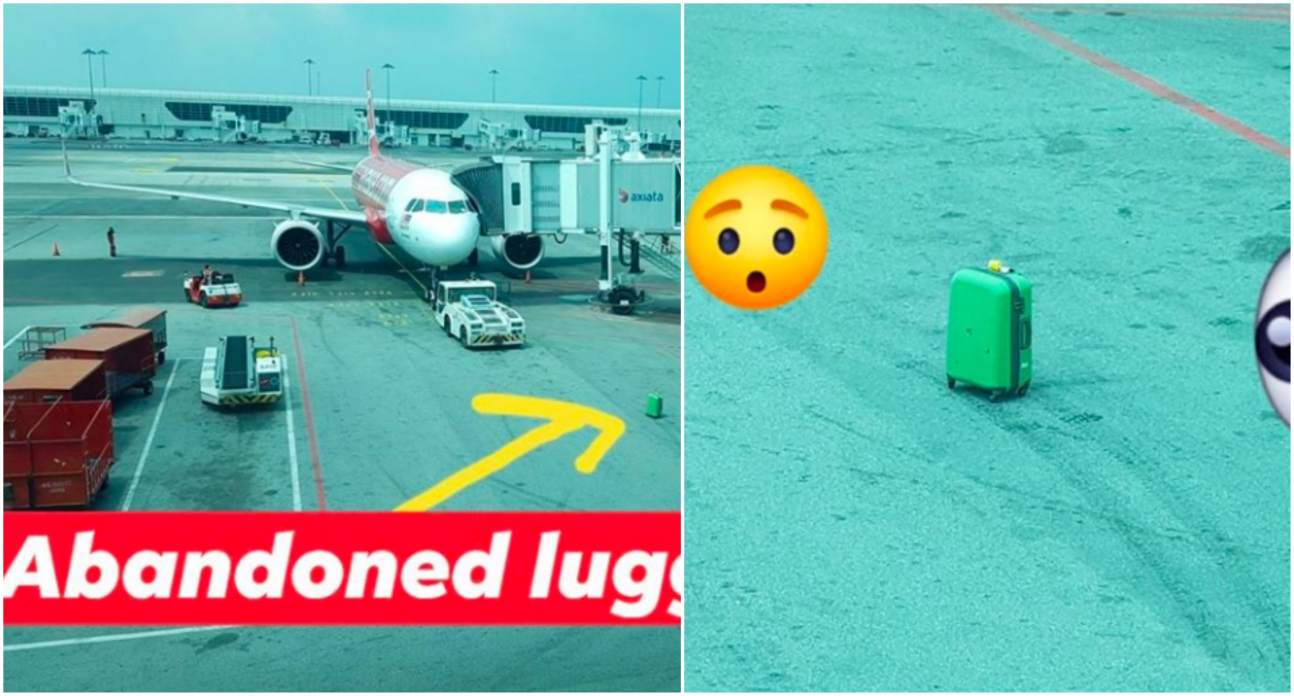 Viral Dakwaan Syarikat Penerbangan Biarkan Bagasi ‘Tersadai’ Di Landasan, Ini Sebenarnya Apa Yang Berlaku…
