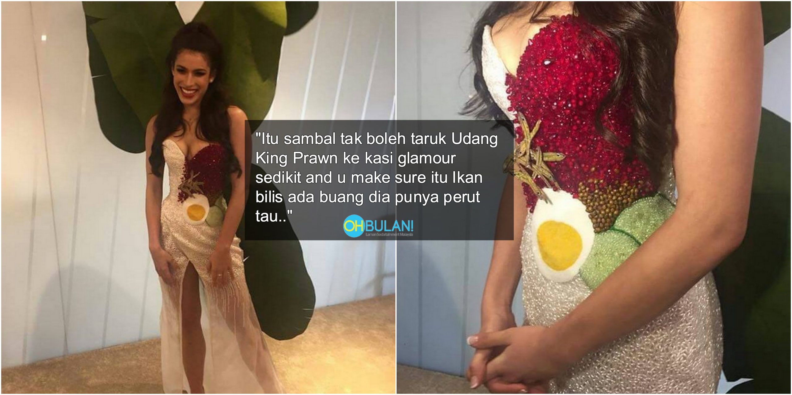 Viral Miss Universe Peraga Dress Nasi Lemak, Baca Komen Jujur Chef Wan Ini.. Kelakar Habis!
