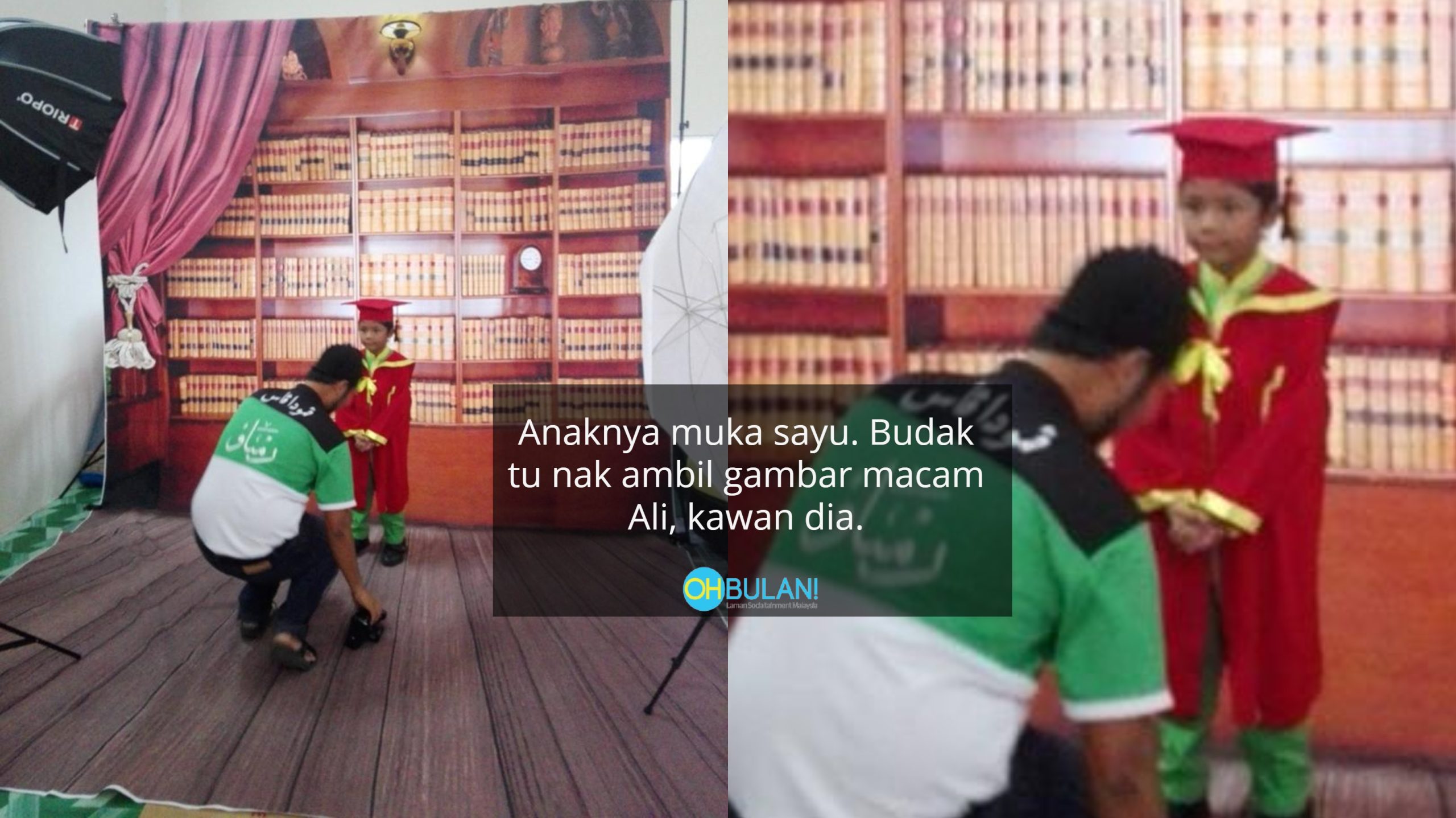 ‘Jom, Uncle Belanja’ – Kisah Sayu Bapa Tak Mampu Abadikan Gambar Konvo Anak Bernilai RM20