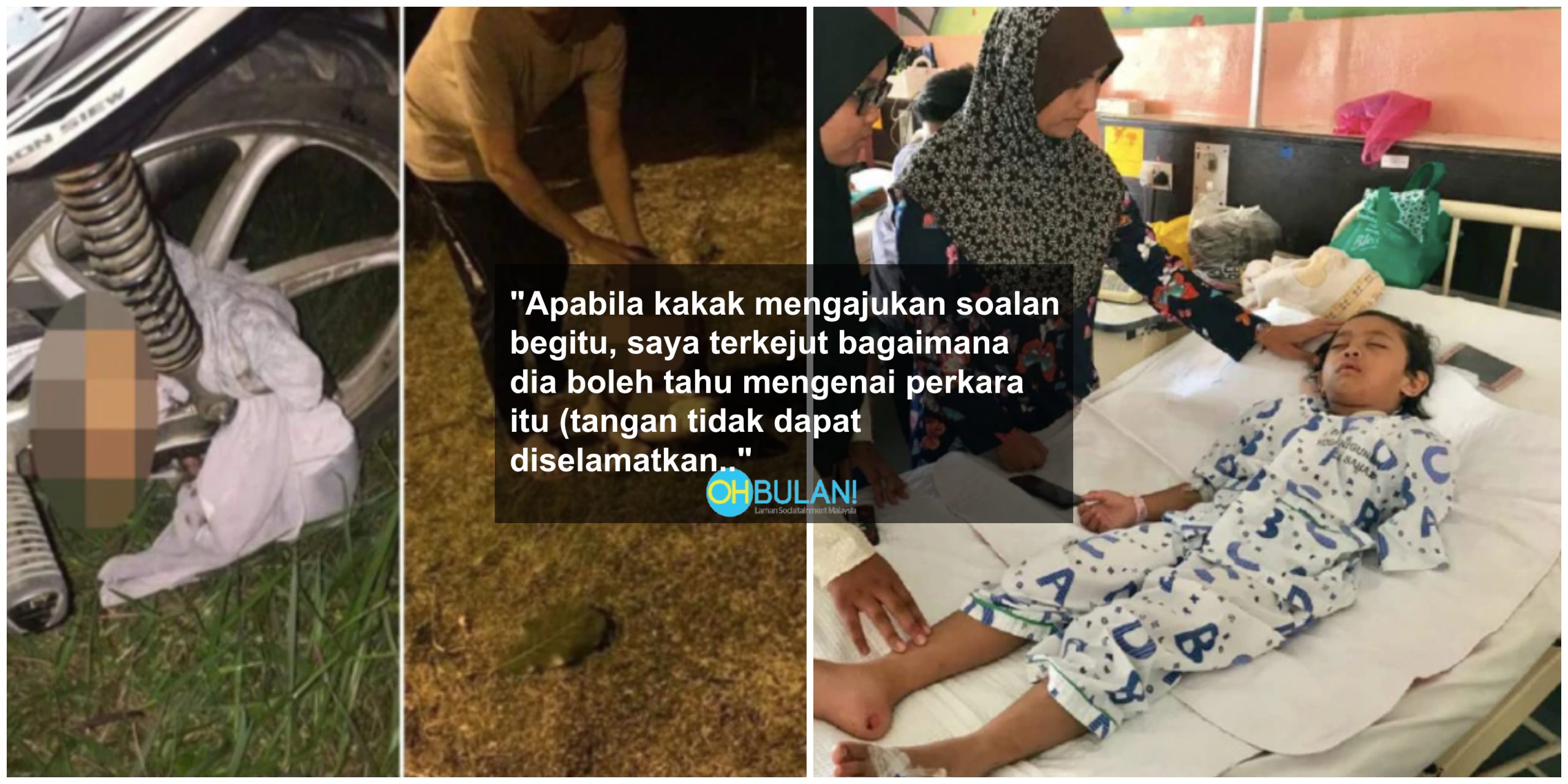‘Aboh, Bila Kakak Nok Pakai Tangan Palsu?’