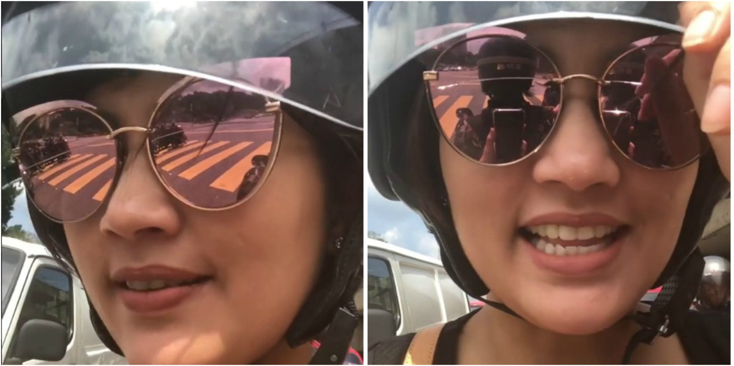 [VIDEO] Jalan Jammed, Fasha Sandha ‘Tumpang’ Abang Modenas.. Bertuah Kau Dik!