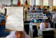 ‘Ingatlah! Duit Bukan Segalanya’- Karangan Dari Murid Darjah 6 Tentang Pemimpin Ini Pasti Buat Anda Tak Percaya