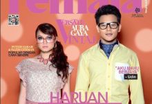 Nazim Othman & Puteri Sarah Romantis Hiasi Majalah Remaja