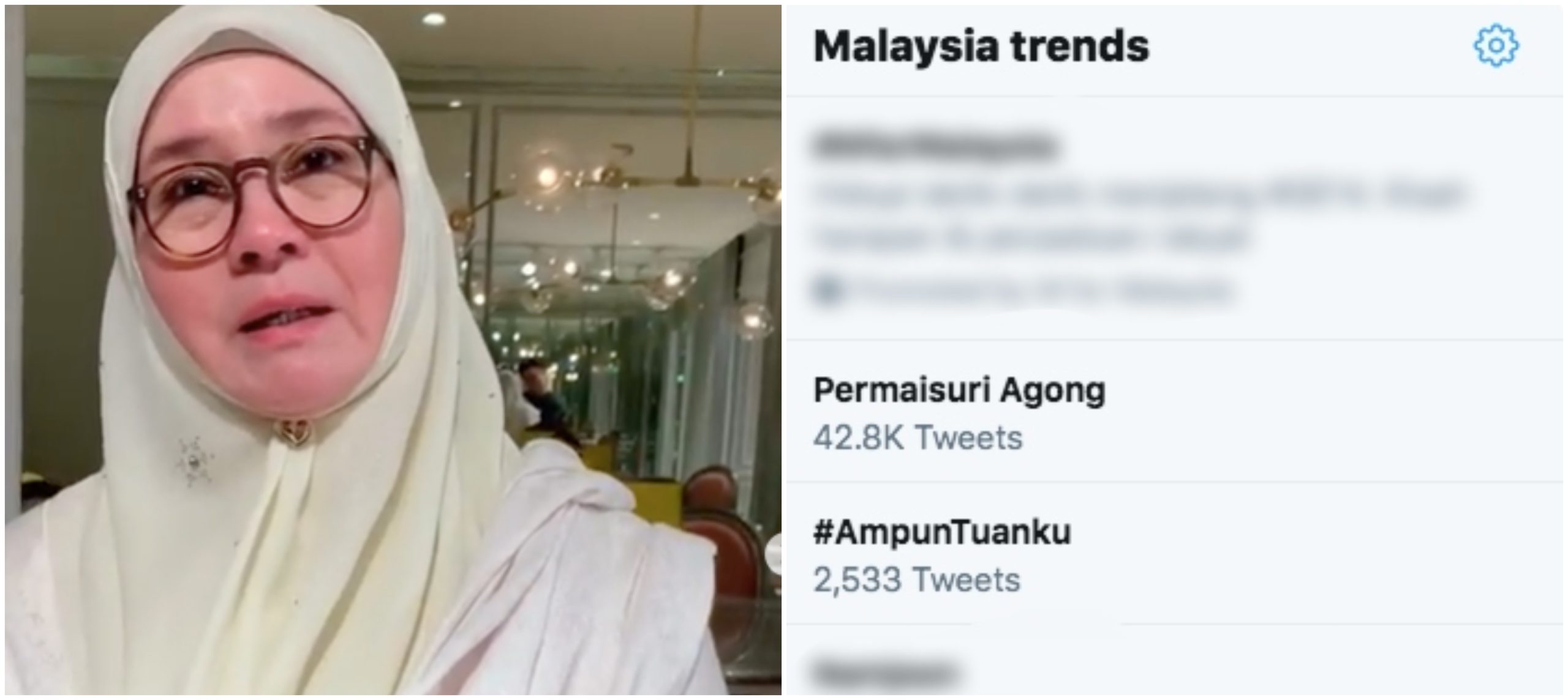 ‘Please Come Back!’ – #AmpunTuanku Trending, Rakyat Pujuk Tuanku Permaisuri Agong Kembali Aktif Di Twitter