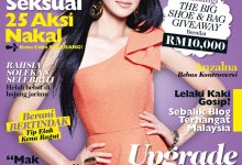 Anzalna Nasir Hias Muka Depan Cosmopolitan Edisi September 2012