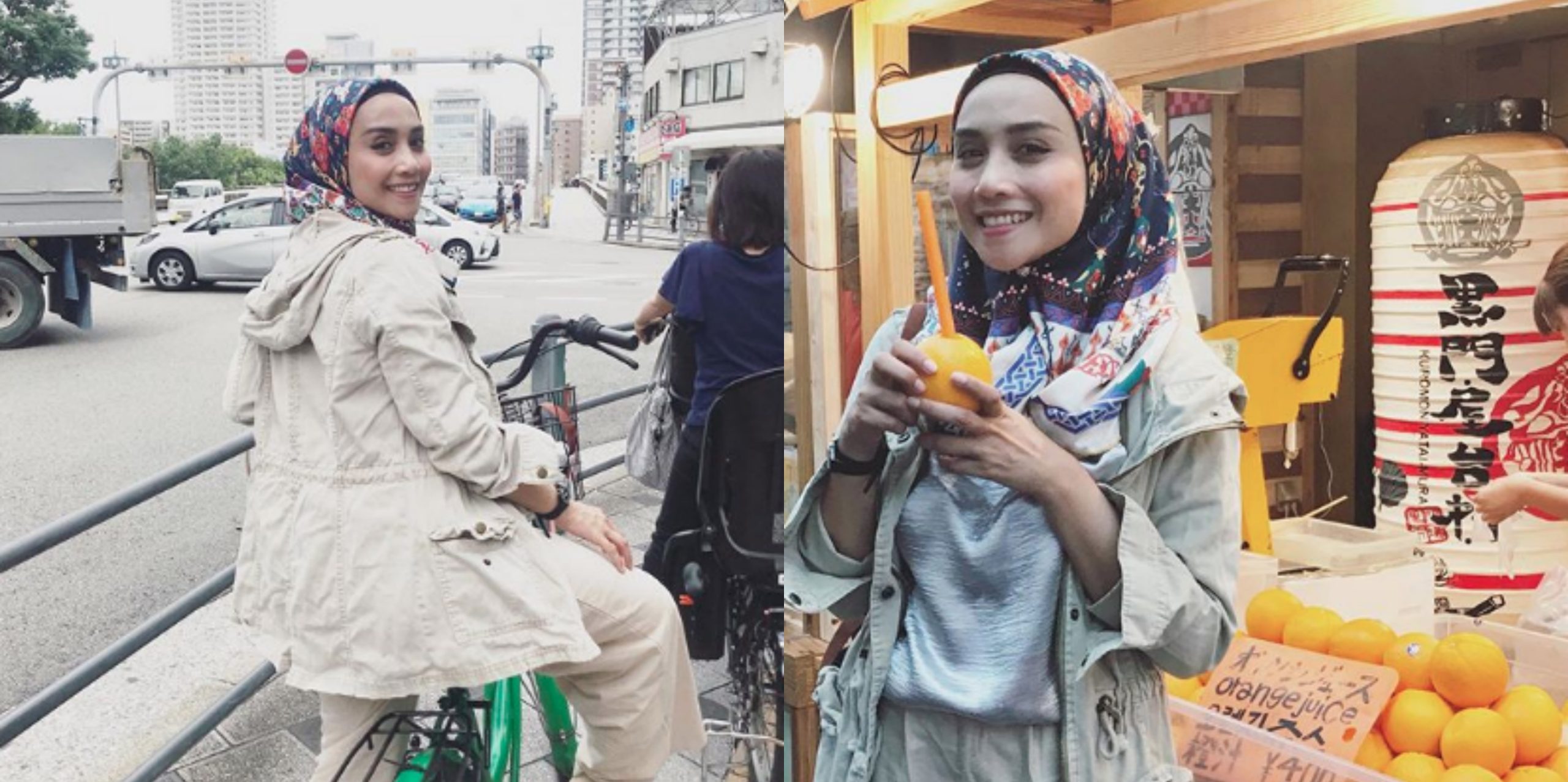 Tampil Manis Berhijab Ketika Bercuti Di Jepun, Imej Wan Sharmila Curi Tumpuan