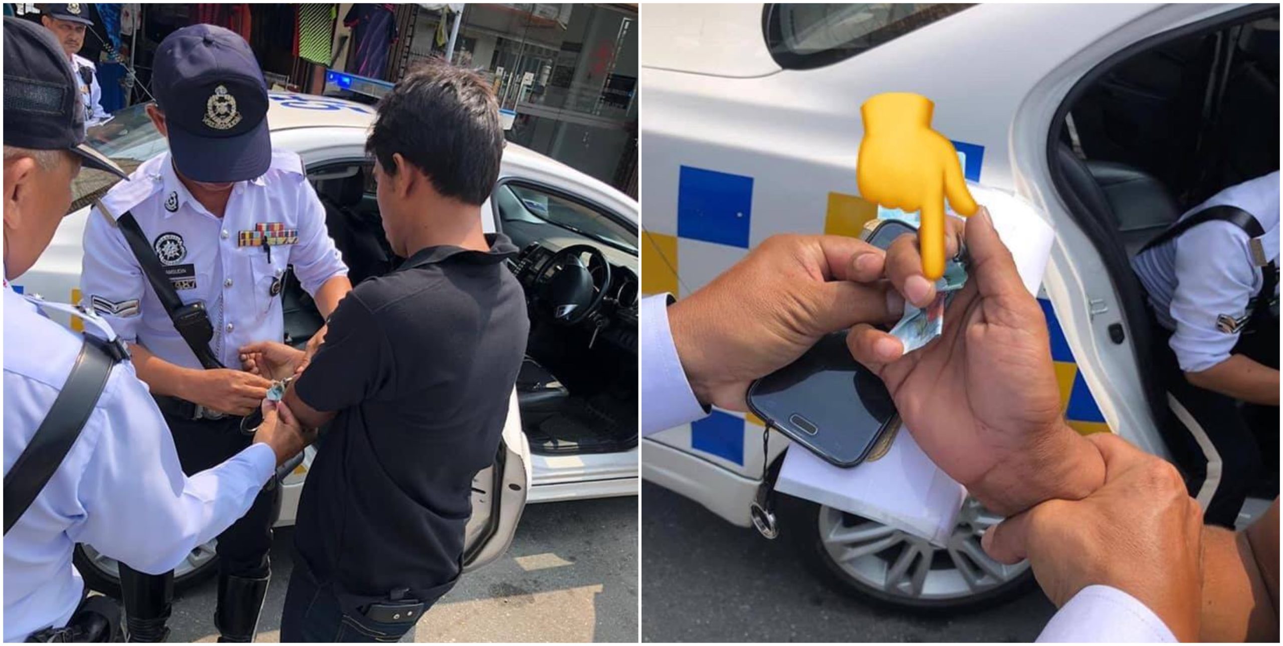Ingat Boleh Lepas Bila ‘Hulur’ Duit, Sekali Kena Cekup!