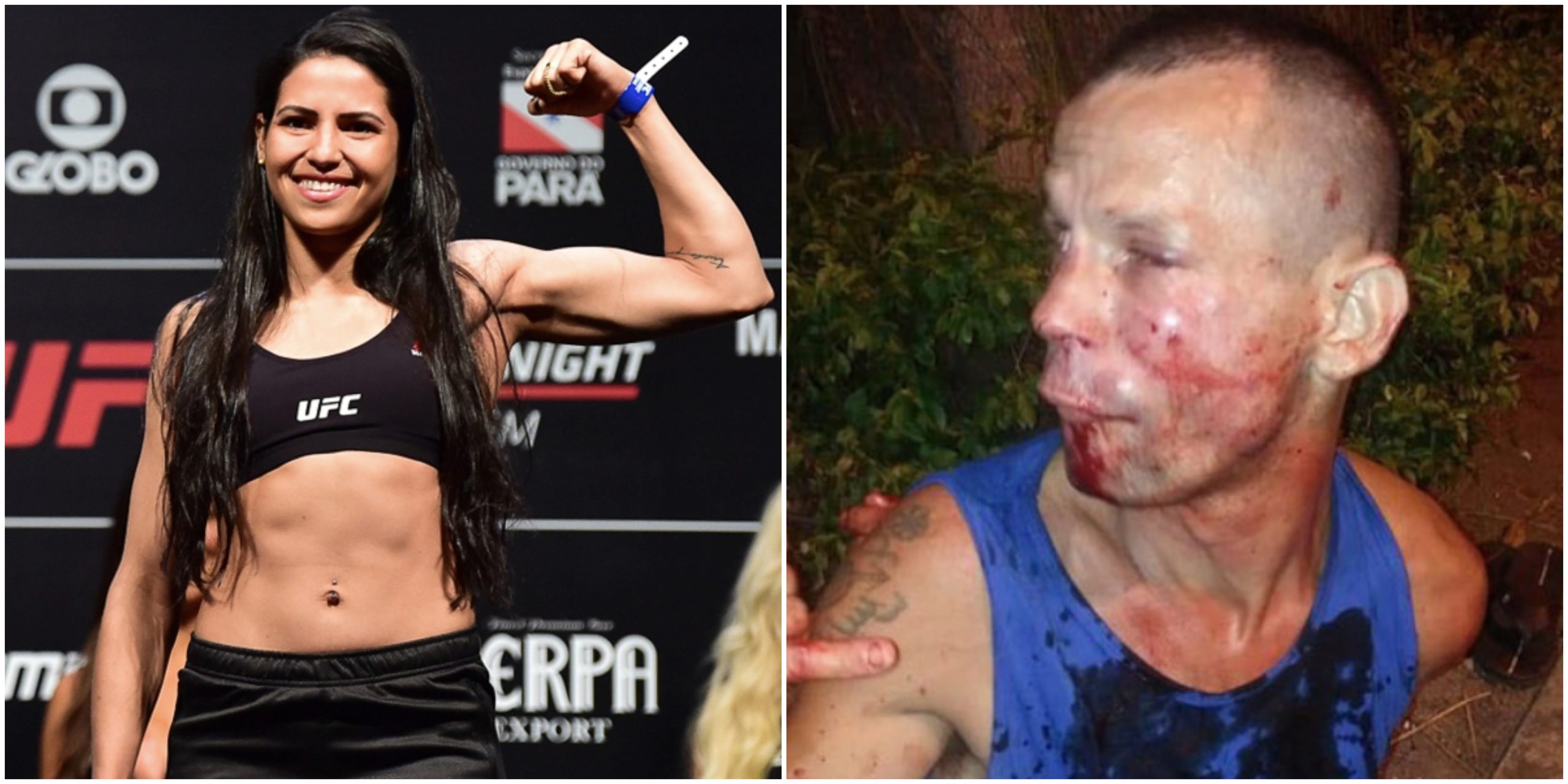 [FOTO] Bahana Ingin Samun Atlet Wanita MMA.. Muka Rabak Habis!