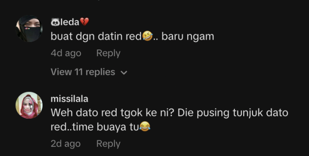 Adira Datuk Red Trend TikTok