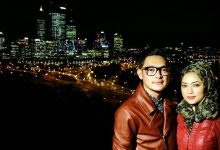 Sering Berjauhan, Aril Pilus & Isteri Curi Masa Berbulan Madu Di Perth
