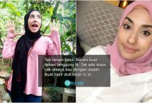 ‘Berani Buat Berani Tanggunglah’ – Zarina Anjoulie