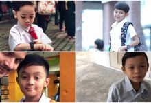 [FOTO & VIDEO] Selebriti Kongsi Gelagat Hari Pertama Anak Ke Sekolah. Last Sekali Paling Win!