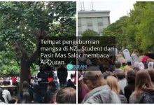 [VIDEO] Bacaan Al-Quran Pelajar Malaysia Di Penghormatan Terakhir Mangsa Serangan New Zealand Undang Sebak