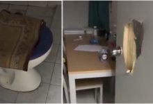 [VIDEO] Pintu Pecah, Sejadah Atas Mangkuk Tandas – Rumah Pelajar Dirompak Ketika Cuti Sem
