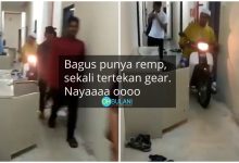 [VIDEO] Warden Siap Masuk ‘Ramp’ Motor Kejut Pelajar Susah Bangun Sahur!