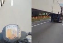 ‘Ingat Fast & Furious Ke?’ – Polis Cari Mat Motor Buat Aksi ‘Stunt’ Mencelah Bawah Treler