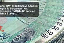 9 Langkah Mudah & Bijak Simpan RM110K++ Dalam Masa 5 Tahun. Tidak, Ini Bukan MLM!
