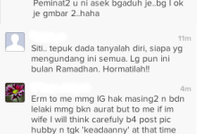 Peminat Kritik Foto Dato K Di Instagram
