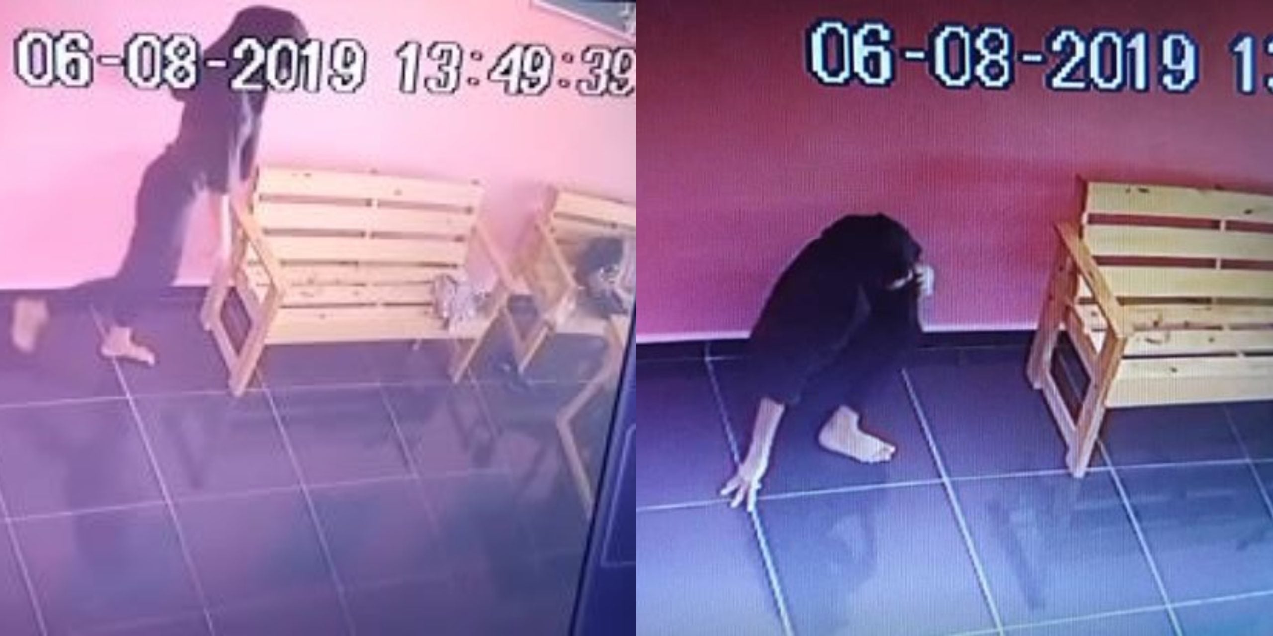 Tak Sopan Sungguh! Lelaki Terkejut Lihat Rakaman CCTV Remaja Perempuan Kencing Dalam Dobi Miliknya