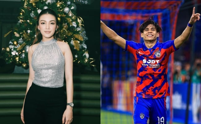 Jaringkan Gol Kemenangan Buat JDT, Akhyar Terima Ucapan Tahniah Daripada Eyka Farhana – ‘Congrats B’