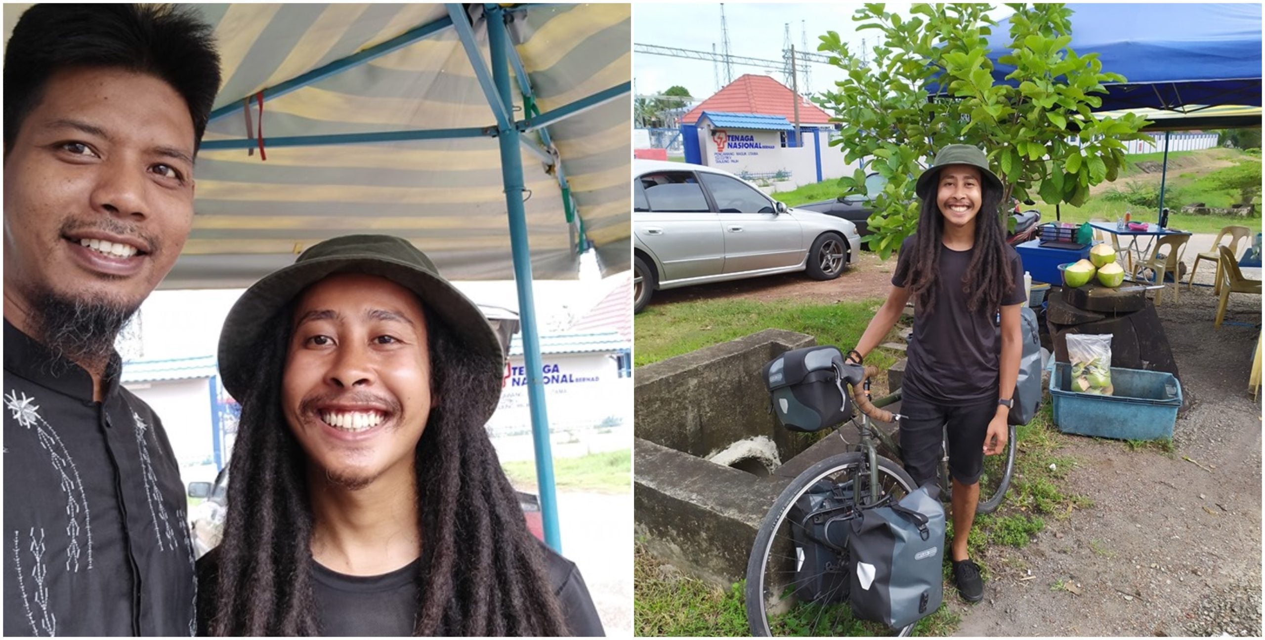 Selepas Jelajah Jerman, Pemuda Ini Balik Ke Melaka Dari Bangkok Dengan Kayuh Basikal