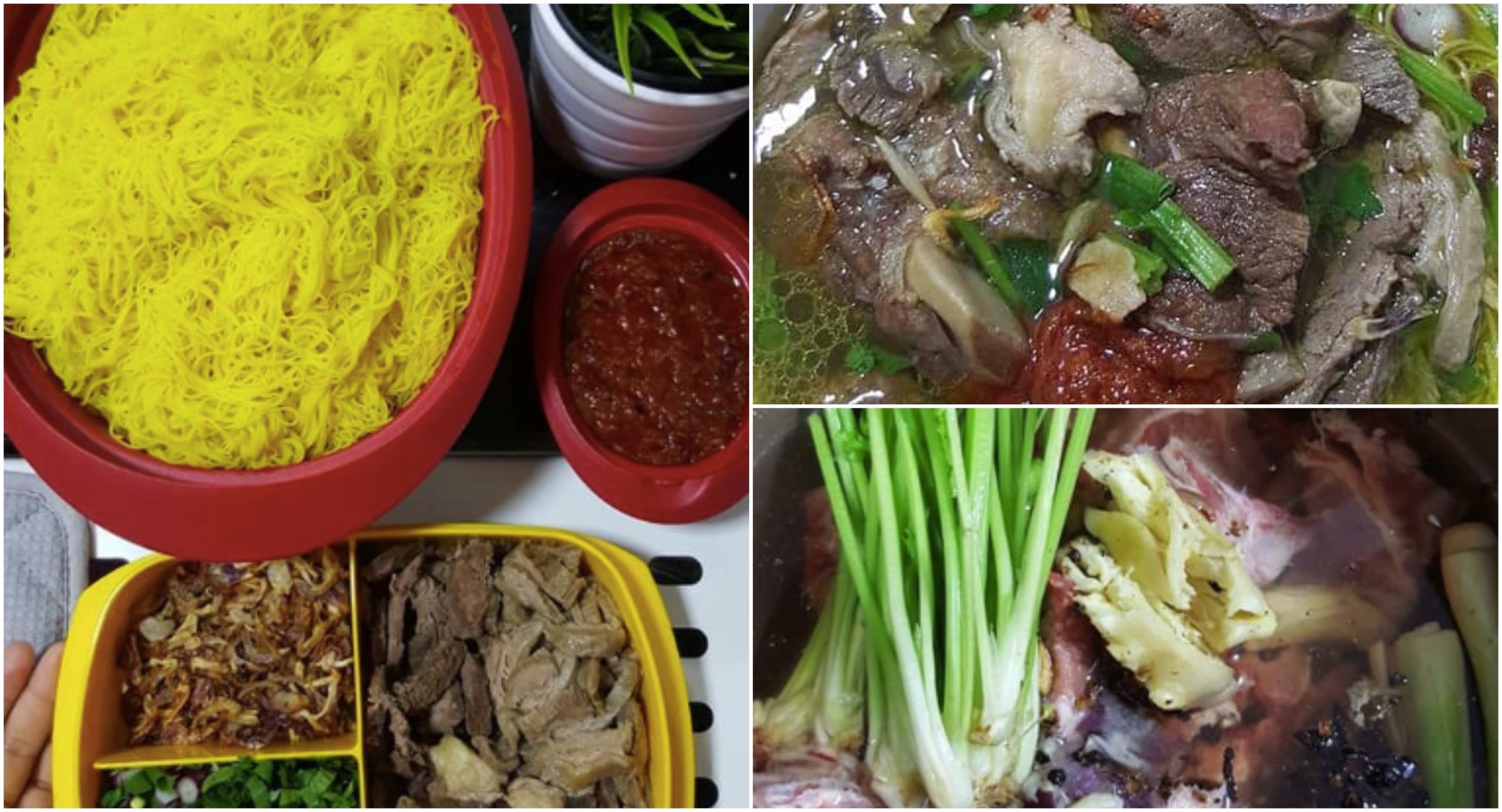 Resipi Bihun Sup Tulang Cabai Merah Padu Bak Hang, Confirm Tak Cukup Semangkuk!
