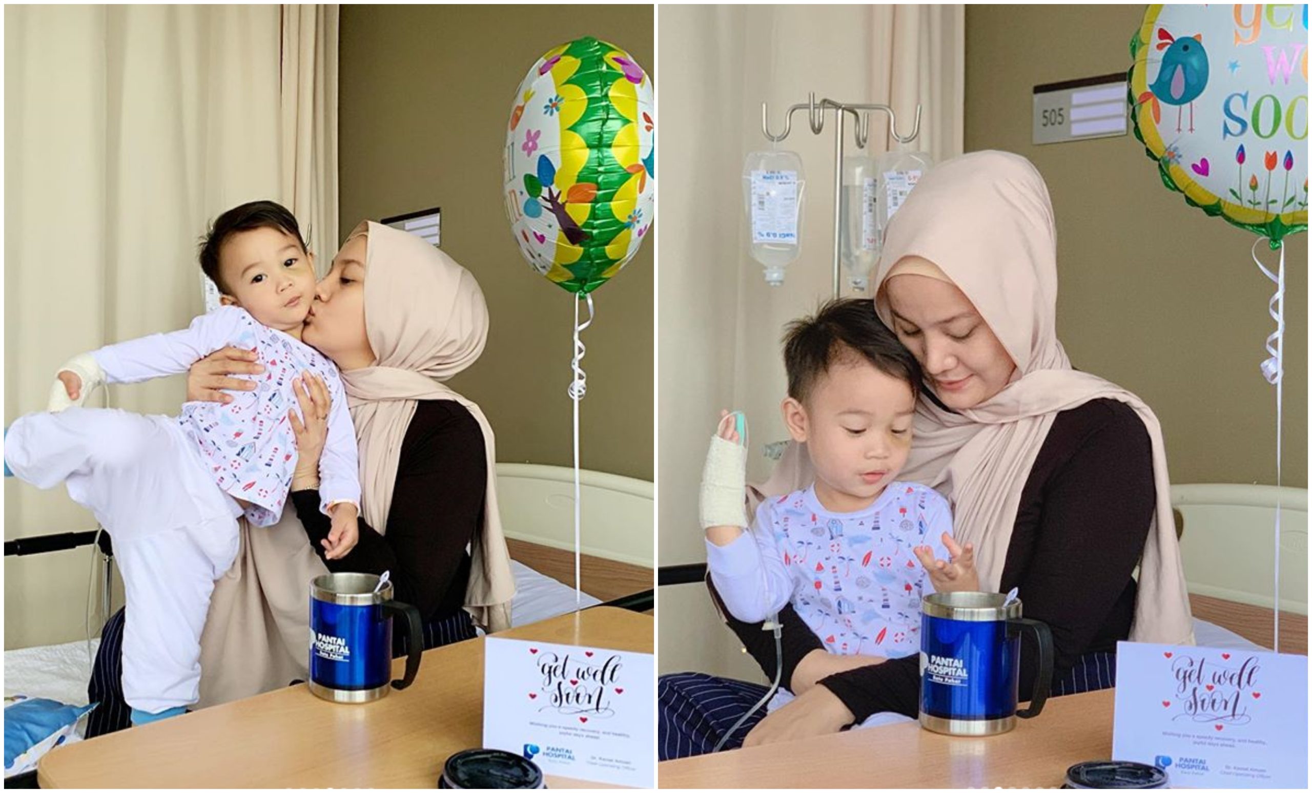 ‘Mateen Demam Panas Sangat Sampai Macam Kena Sawan’ – Detik Cemas Anak Yana Samsudin Ditahan Hospital