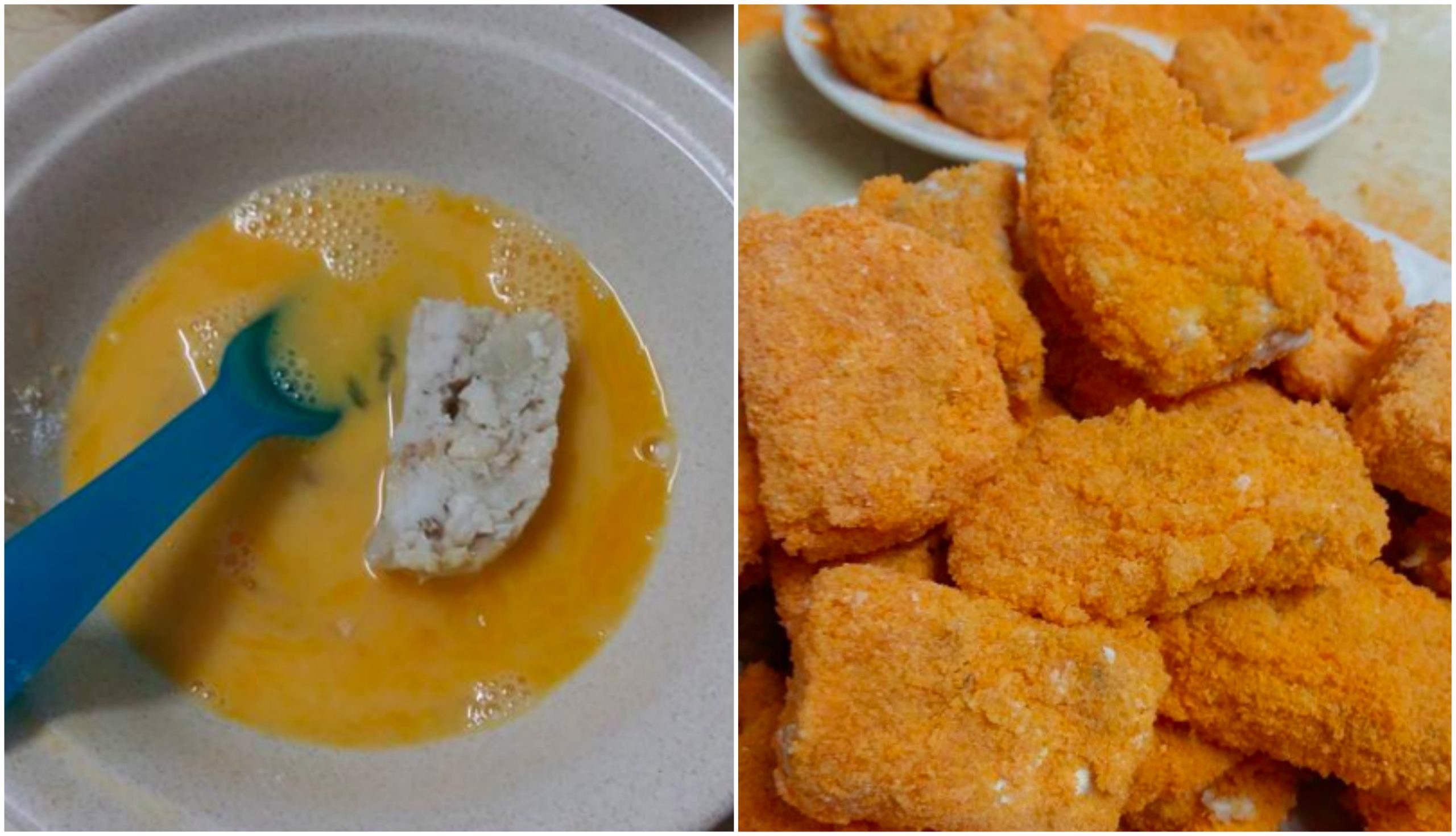 Resepi Nugget Ayam Homemade Bebas Bahan Pengawet, Senang Je Rupanya!