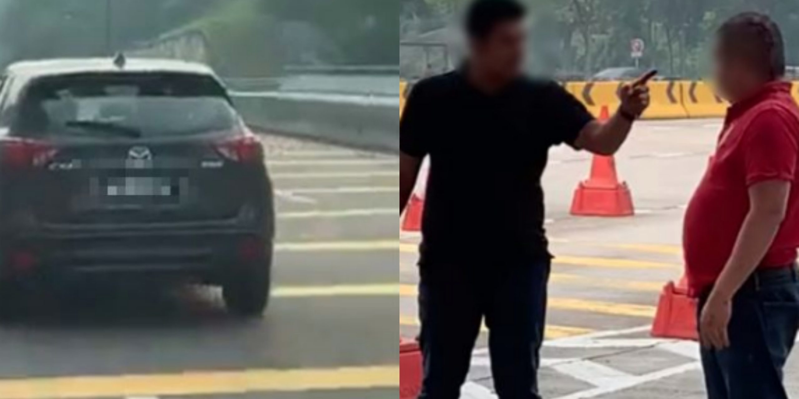 Isteri Dedah Kisah Sebenar Insiden Suami Bertumbuk Di Tol, Netizen Sumbangkan Duit Tolong Bayar Denda