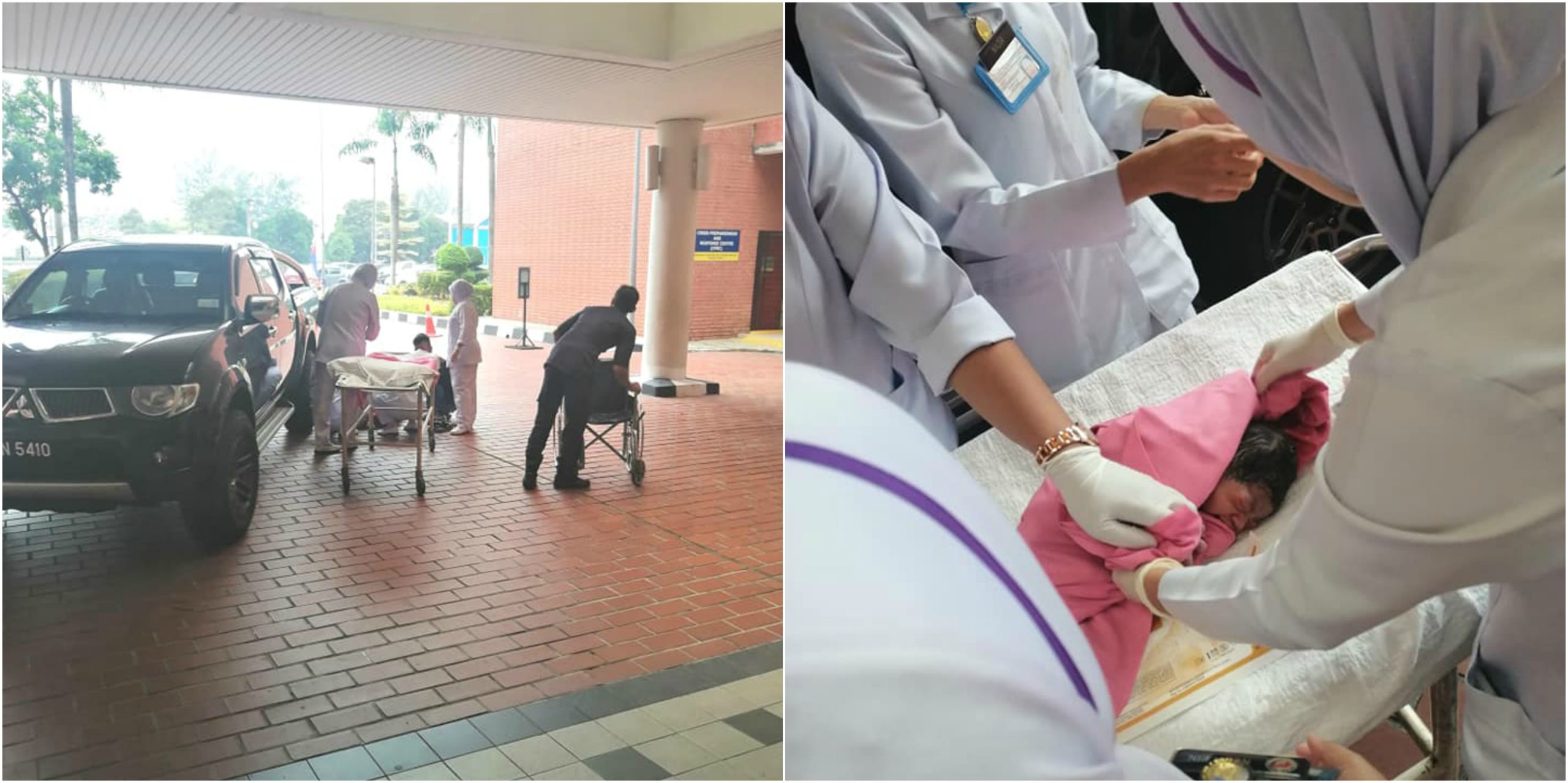 ‘Bang Tolong Hantar Aku Ke Hospital, Aku Mahu Bersalin’