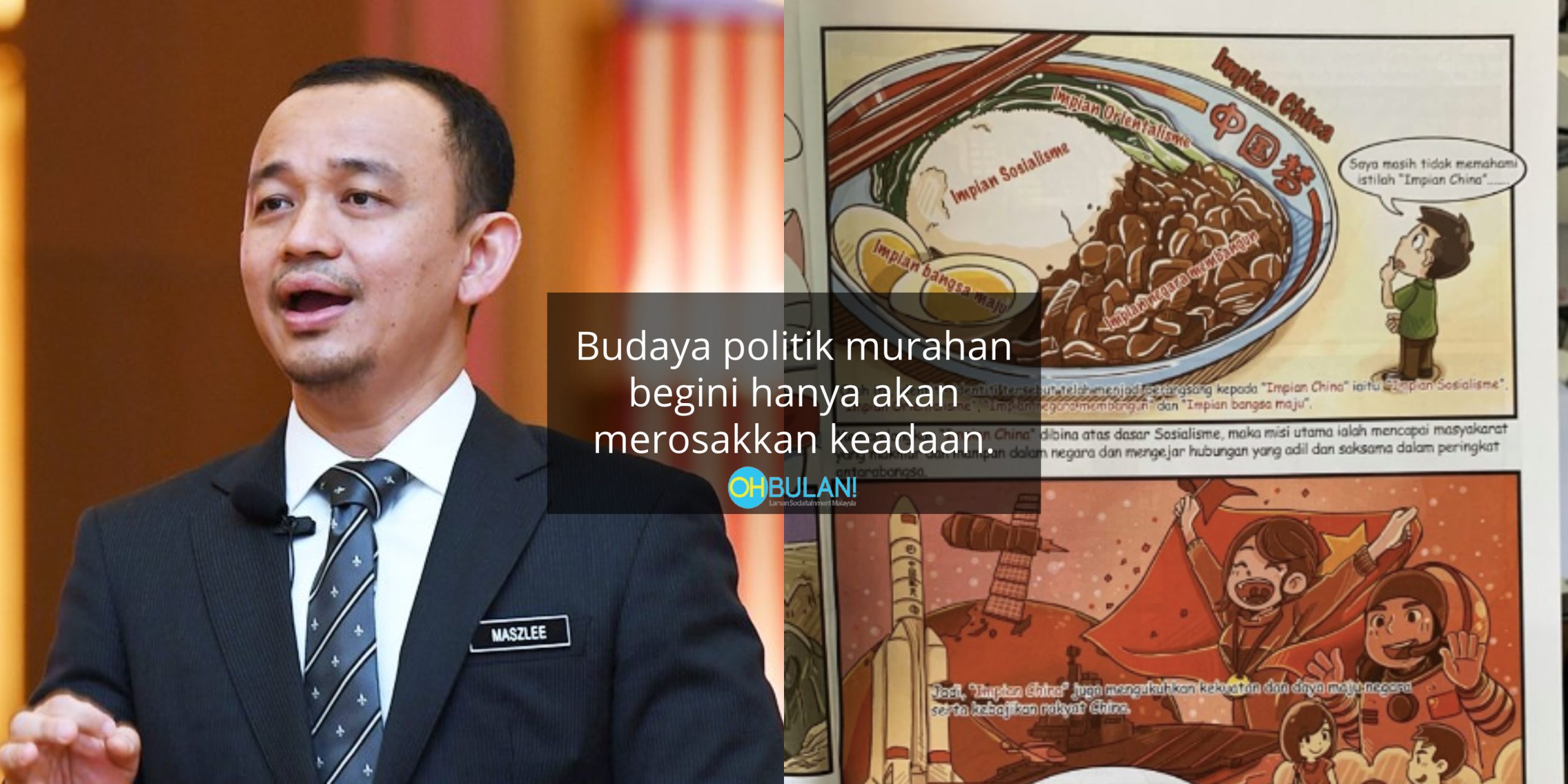 Komik Propaganda Tak Dapat Kebenaran KPM, Dr Maszlee Mohon Hormat Keputusan Kerajaan