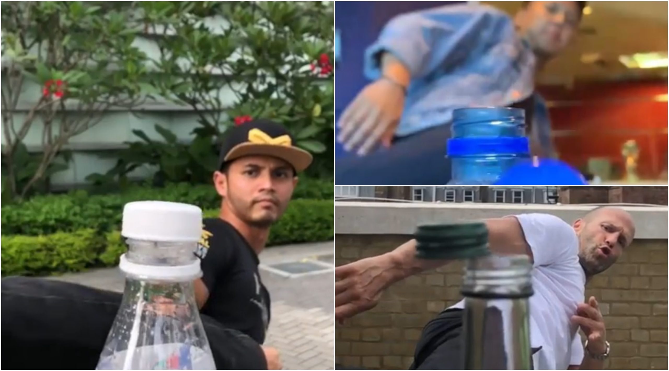 [VIDEO] Selepas Jason Statham Pamer Aksi Mantap Buat #bottlecapchallenge, Ramai Try! Ini Hasilnya