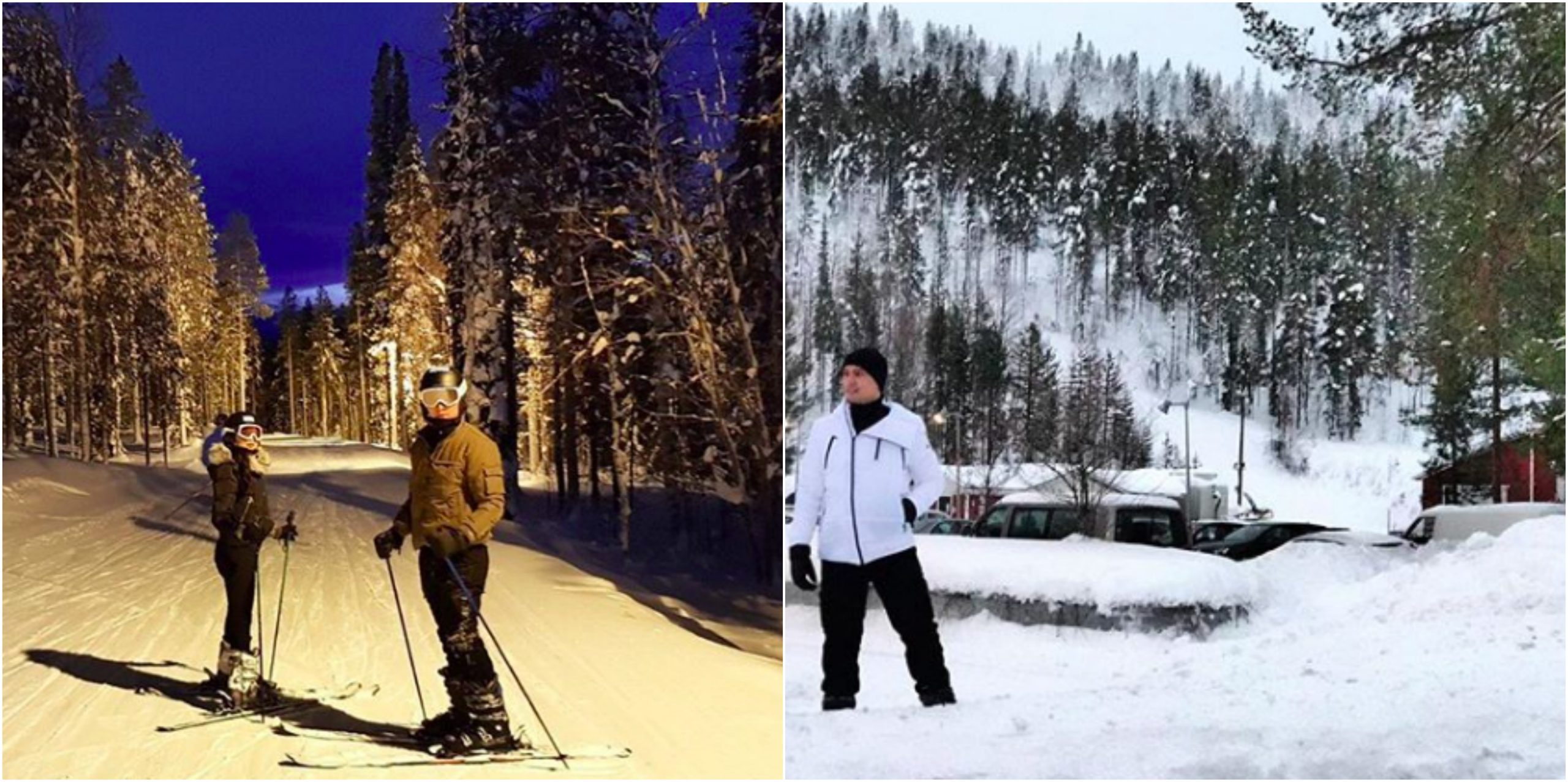 [FOTO&VIDEO] Anzalna & Suami Bercuti Ke Finland. Untunglah Main Ski