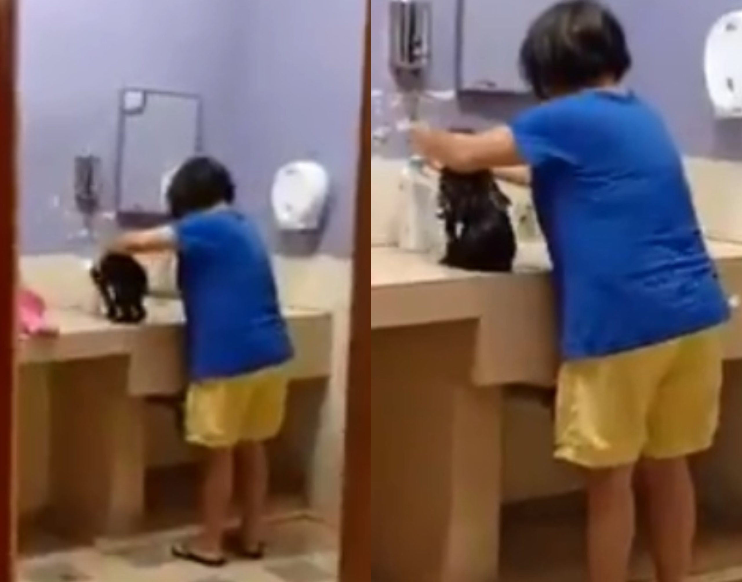 Ini Tindakan PLUS Bila Video Mandikan Anjing Dalam Bilik Tukar Lampin Bayi Di R&R Viral