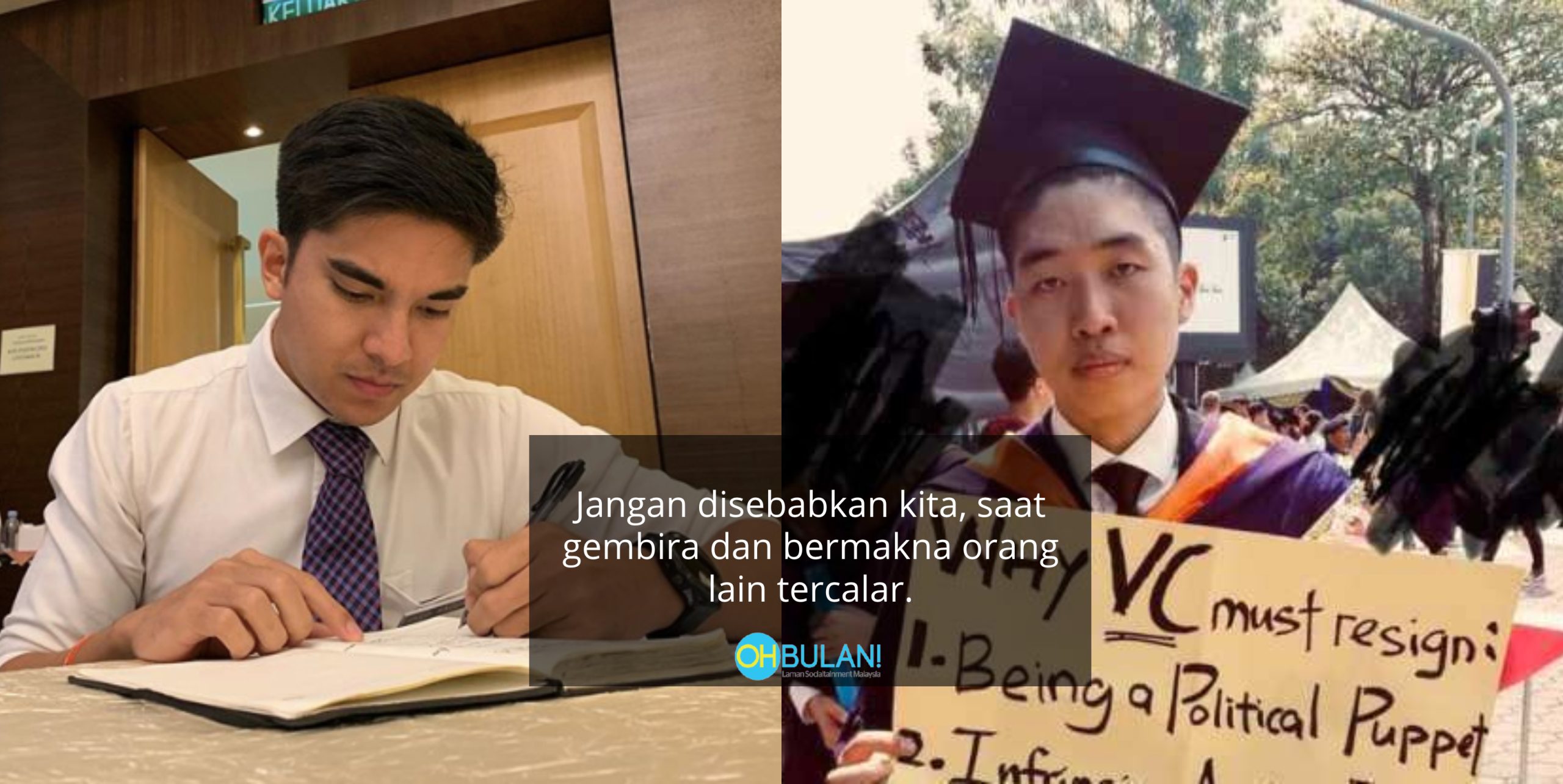 Pernah ‘Rasa’ Konvo Di Airport, Syed Saddiq Tak Setuju Sijil Graduan Protes Ditarik