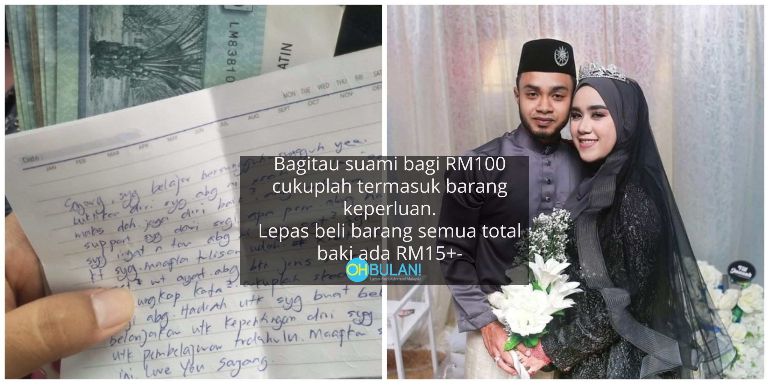 ‘Berapa Duit Sayang Nak Pakai?’ – Suami Hulur Sampul Tebal, Tak Sangka Ini Yang Diterima Isteri