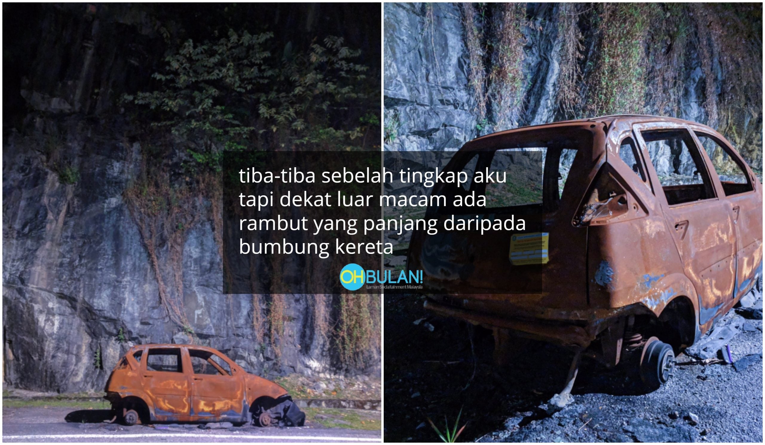 ‘Kitorang Gelak-Gelak Sampai Lupa Situ Tempat Orang’ – Kisah Seram Sekumpulan Remaja Menegur Kereta ‘Berpenghuni’