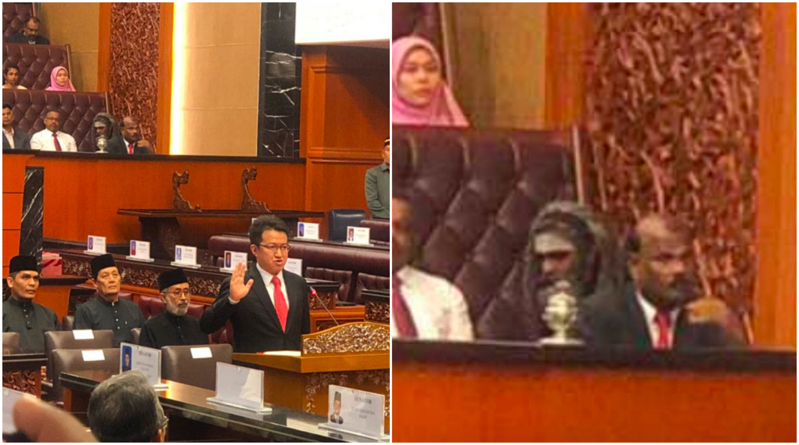 Penampakan Misteri Dirakam Dalam Dewan Negara?