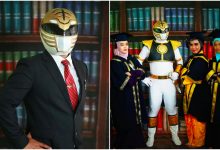 ‘Bersara’ Lawan Raksasa, Power Rangers Putih Rupanya Jadi Cikgu Di Sabah!