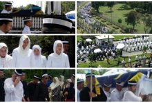 [Foto] Suasana Hiba Di Johor Bahru Sepanjang Pengebumian Almarhum Tunku Jalil. Al-Fatihah