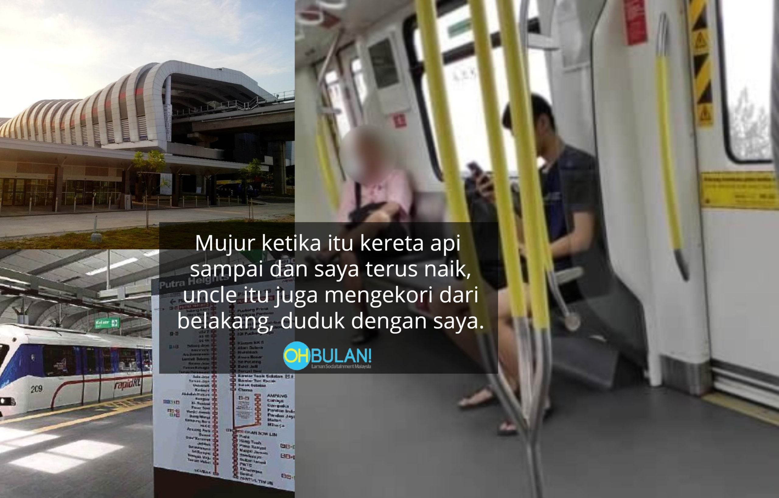 ‘Lepas Pandang Mata, Kepala Pening & Saya Sukar Bernafas’ – Wanita Hampir Kena Santau Di LRT