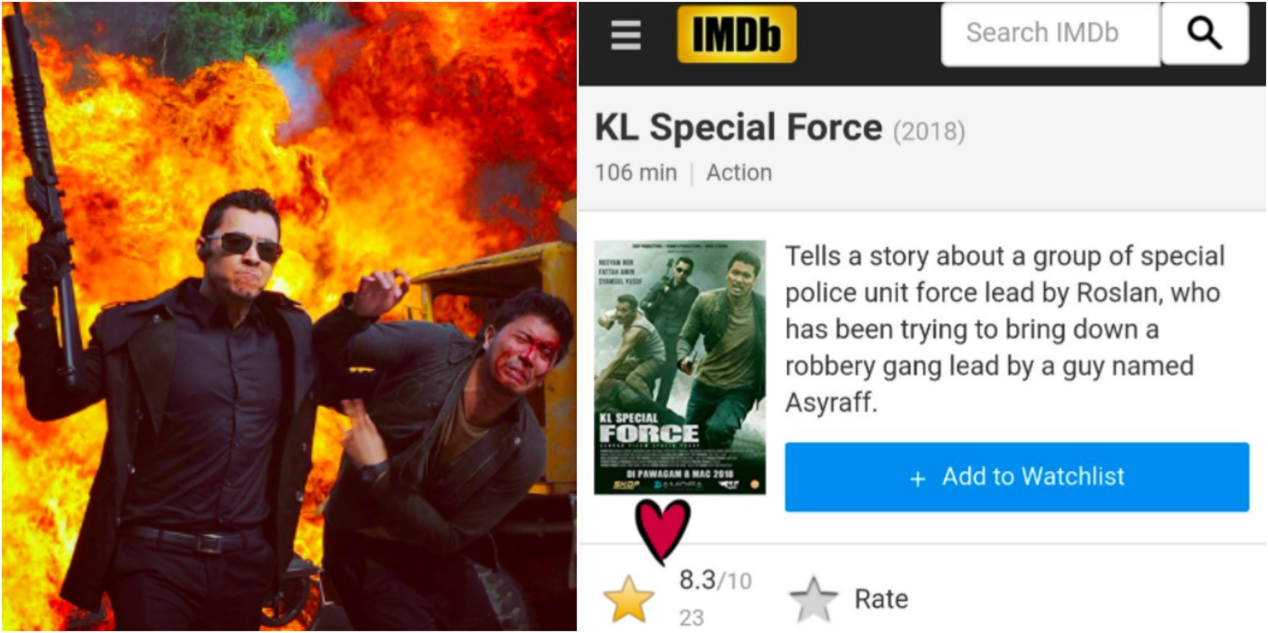 ‘Filem Ini Bukti Fattah Amin Boleh Berlakon’- Lelaki Ini Beri Sebab Kenapa KL Special Force Best Gila!